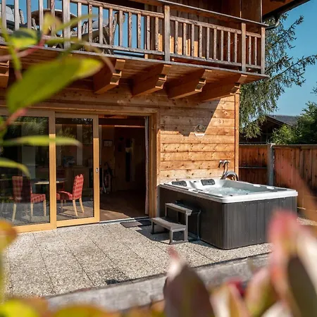 Chalet Bayern Bei Salzburg Und Berchtesgaden Mit Whirlpool Und Sauna