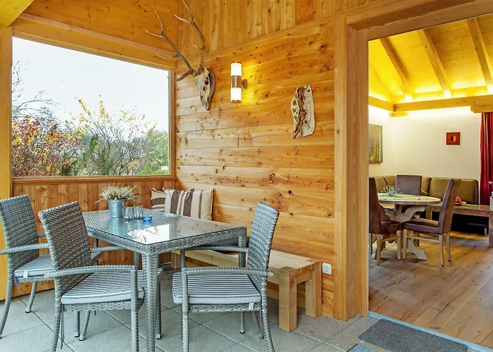 Bayern Bei Salzburg Und Berchtesgaden Mit Whirlpool Und Sauna Chalet Ainring